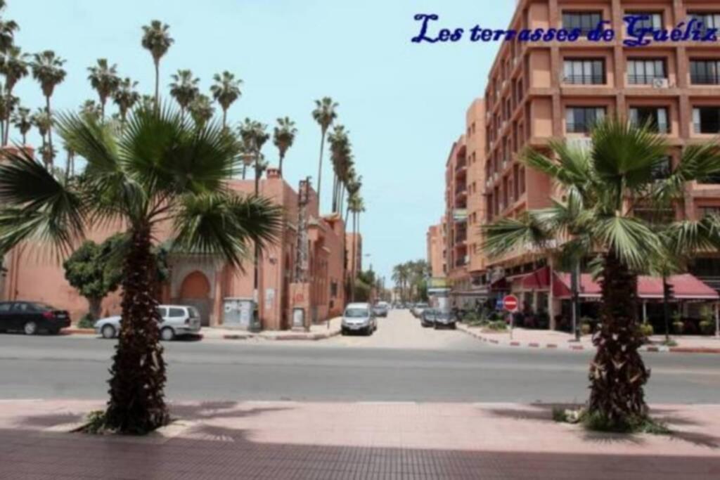 Les Terrasses De Gueliz Leilighet Marrakesh Eksteriør bilde