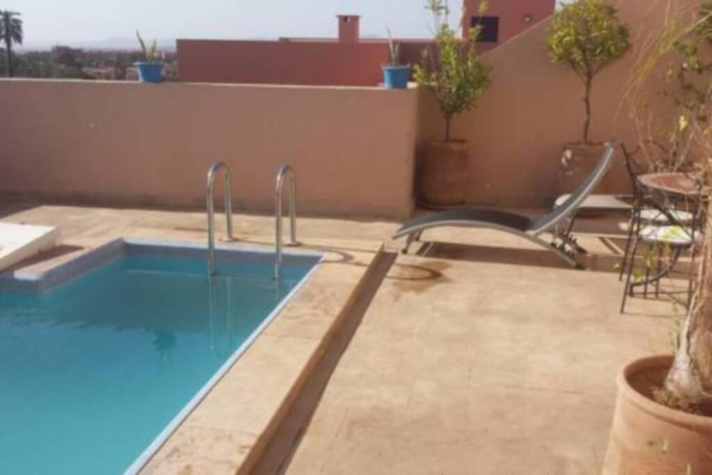 Les Terrasses De Gueliz Leilighet Marrakesh Eksteriør bilde