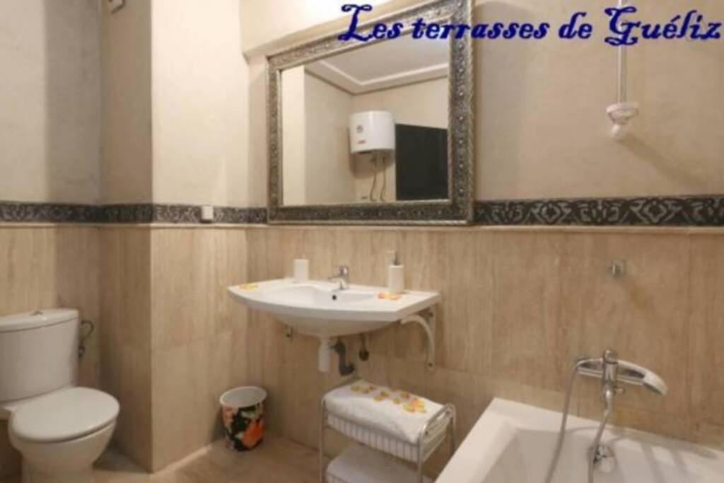 Les Terrasses De Gueliz Leilighet Marrakesh Eksteriør bilde