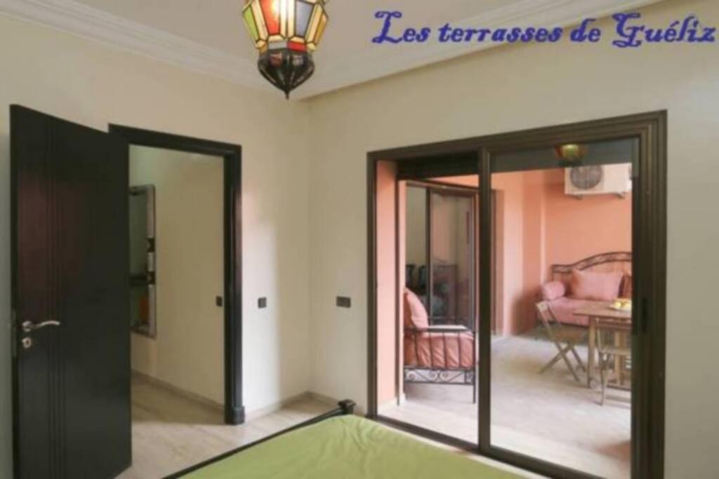 Les Terrasses De Gueliz Leilighet Marrakesh Eksteriør bilde